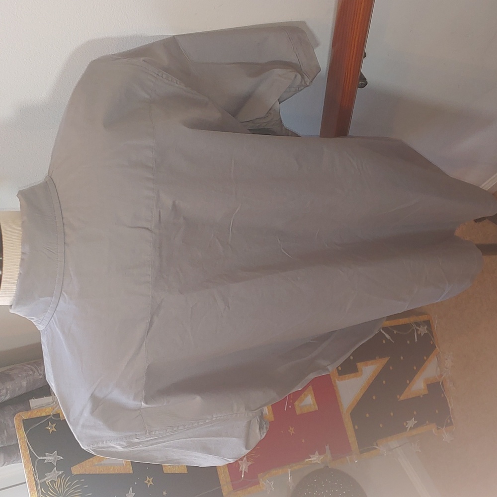 Gap Men's Button Down Size Large Gray - image 3